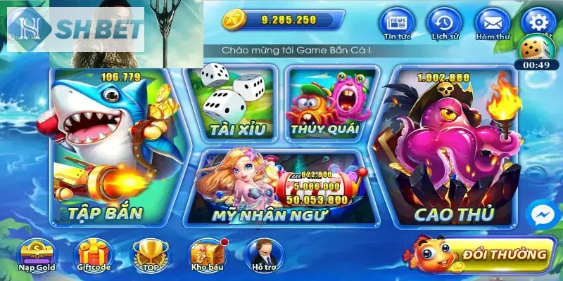 Hướng dẫn tham gia vòng quay bắn cá
