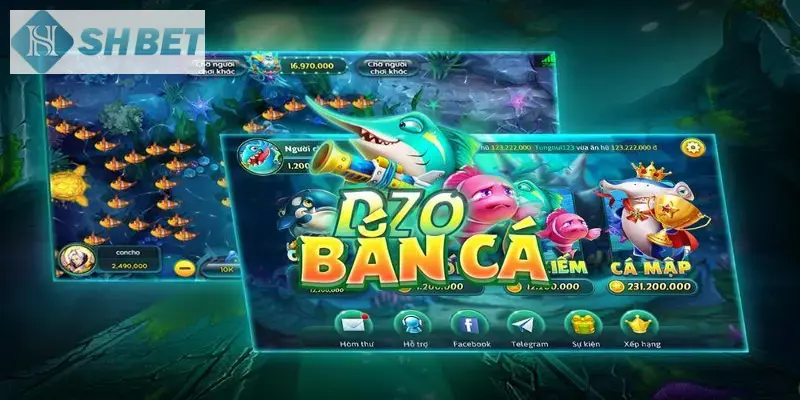 Ưu điểm khi tham gia vòng quay săn cá tại SHBET