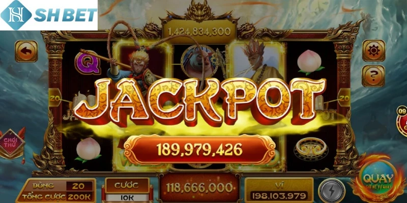 Quay hũ Jackpot có thể có số lượng play lines riêng biệt