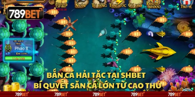 Bắn cá hải tặc tại Shbet - Bí quyết săn cá lớn từ cao thủ