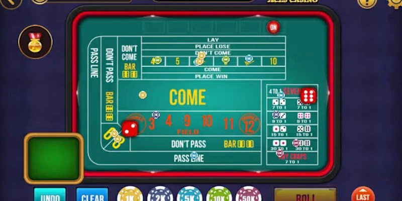 Bí quyết chơi Craps đặt cược tối ưu
