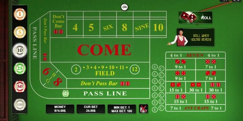 Lý do Craps lại thu hút người chơi 