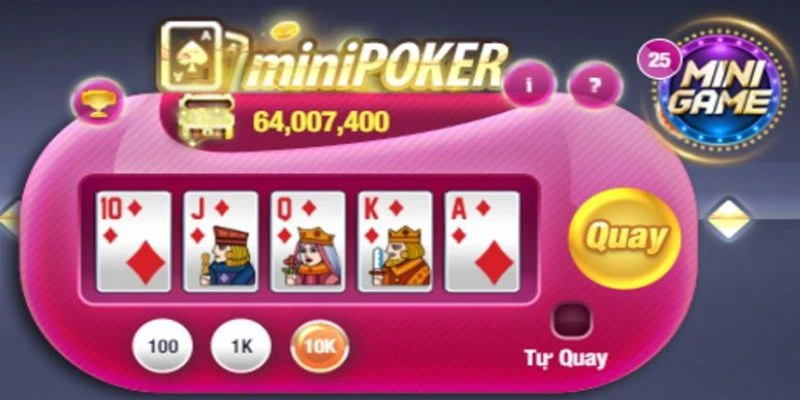 Kinh nghiệm chơi Mini Poker hiệu quả nhất