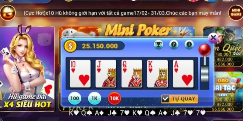 Quy tắc chơi Mini Poker từ A đến Z