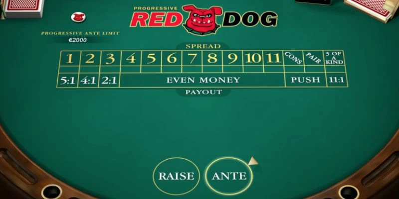 Mẹo cược Red Dog thắng lớn từ cao thủ