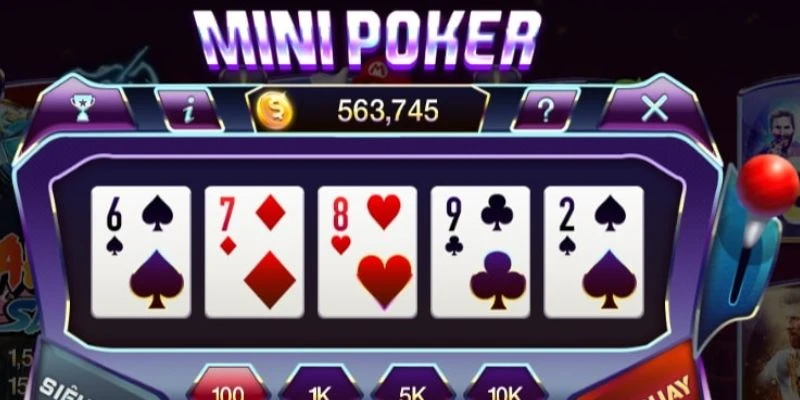 Hướng dẫn chọn game mini poker hợp lý